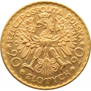 Polska, II RP, Bolesław Chrobry, 20 złotych 1925, Warszawa