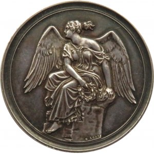 Niemcy, srebrny medal za hodowlę bydła, wystawa Berlin, sygnowany G. Loos