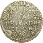 Jan III Sobieski, trojak 1684, Bydgoszcz, ...REN...bardzo rzadki Iger R4!!