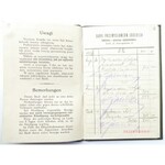 Polska, II RP, Bank Przemysłowców Łódzkich, książeczka - rachunek bieżący 1927-28