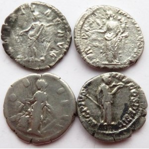 Rzym, lot denarów II w n.e., Antoninus Pius, Marek Aureliusz, Kommodus