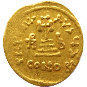 Cesarstwo Wschodnie, Bizancjum, solidus Heraklius (610-641), Konstantynopol