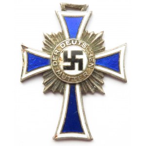 Niemcy, III Rzesza, Srebrny Krzyż Matki 1938, wersja srebrna