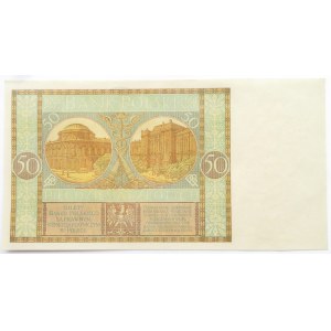 Polska, II RP, 50 złotych 1929, seria EŁ, UNC/UNC-