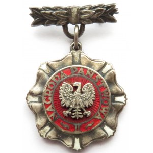 Polska, PRL, Nagroda państwowa II stopnia, stopień srebrny, rzadka! tylko 350 sztuk