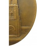 Francja, medal, bazylika p w św. Marii Magdaleny w Vezelay, brąz