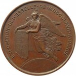 Francja, Napoleon III, medal upamiętniający wystawę międzynarodową w Paryżu w 1867 roku