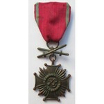 Polska, Bliski Wschód, Brązowy Krzyż Zasługi z Mieczami, baretka i legitymacja