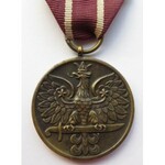 Polska, Rząd na Uchodźtwie, medal Polska Obrońcy Swemu, wstążka