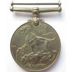 Polska, 2 Korpus, Medal Obrony (1939-45) i Gwiazda Italii, wstążki, oryginalne pudełko