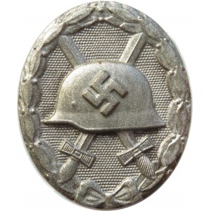 Niemcy, III Rzesza, odznaka za rany, II wojna światowa, sygnowana 13, tombak