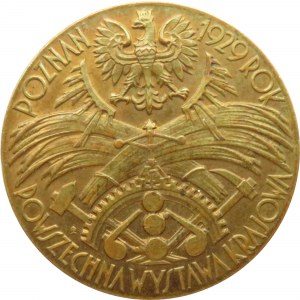 Polska, II RP, medal Powszechna Wystawa Krajowa, Poznań 1929, wersja mała, UNC