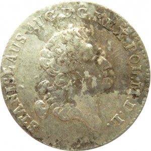 Stanisław A. Poniatowski, 4 grosze srebrne (złotówka) 1767 FS, ładna