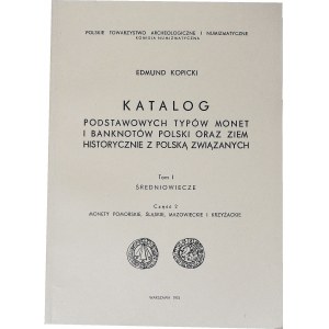 Kopicki, Katalog monet, tom I, cz. 2 - Średniowiecze