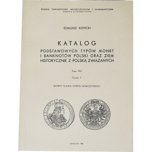 Kopicki, Katalog monet, tom VIII, cz 1, Śląsk okresu nowożytnego