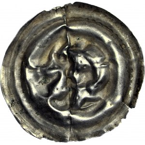 RR-, Schlesien, Niederschlesien 13. Jahrhundert, Brakteat breit