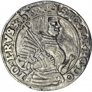 Zygmunt I Stary, Szóstak Toruń 1530, stary odlew w srebrze XIXw. ?