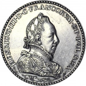 Medal 1579, Henryk Walezy, SREBRO, brak opisu w polskiej literaturze
