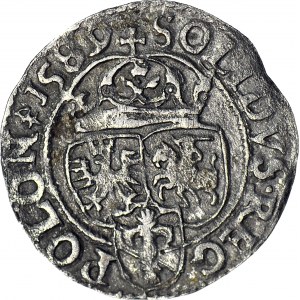 R-, Zygmunt III Waza, Szeląg, Olkusz 1589