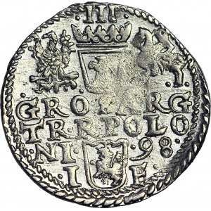 Zygmunt III Waza, Trojak 1598, Olkusz