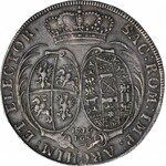 R-, August II Mocny, Talar 1716 IGS, Drezno, ładny i rzadki