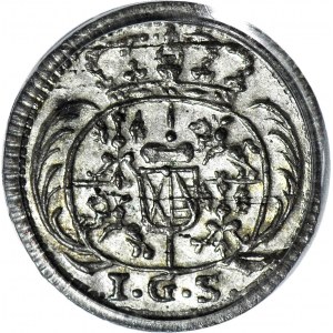 R-, August II Mocny, Halerz 1726 IGS, menniczy