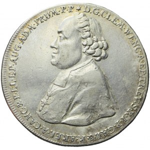 Klemens Wacław syn Augusta III , Talar 1769, Koblencja, rzadki
