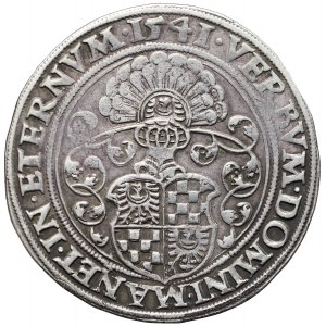 R-, Śląsk, Księstwo Legnicko-Brzesko-Wołowskie, Talar 1541, Legnica, rzadki