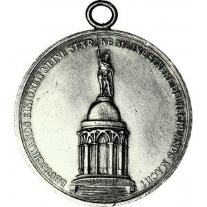 Niemcy, Medal z uszkiem z 1875 roku., srebro