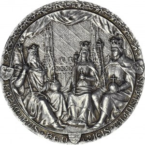 RR-, 500-lecie Uniwersytetu Jagiellońskiego, Medal 1900, SREBRO