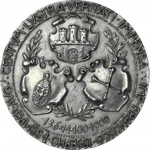 RR-, 500-lecie Uniwersytetu Jagiellońskiego, Medal 1900, SREBRO