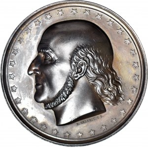 R-, Karol Morgenstern, Medal 1852 Gdańsk, LUSTRZANY