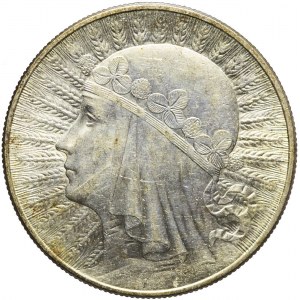 10 złotych 1932, Warszawa, Głowa, piękne