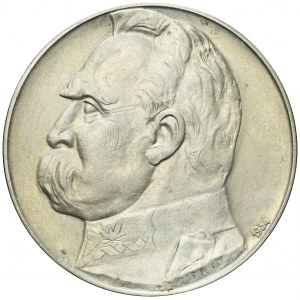 10 złotych 1934, Piłsudski, Orzeł Strzelecki