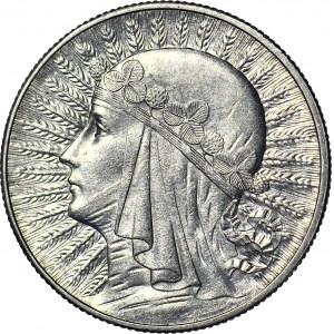 5 złotych 1932, Głowa, Londyn, mennicza