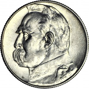 5 złotych 1936, Piłsudski, menniczy