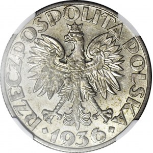 5 złotych 1936 Żaglowiec, menniczy