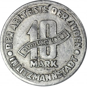 Getto, 10 Marek 1943, Aluminium, cienki krążek
