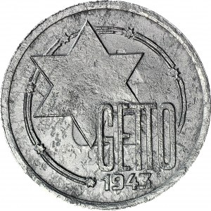 RRR-, Getto, 10 Marek 1943 Aluminium, DESTRUKT - duch, odmiana 13/2