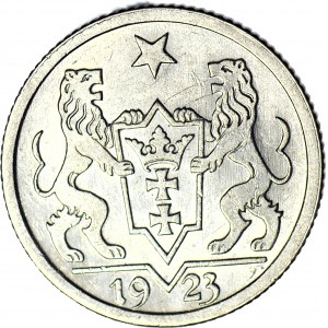 Wolne Miasto Gdańsk, 1 gulden 1923, menniczy