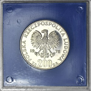 200 złotych 1976 Igrzyska XXI Olimpiady, PRÓBA, srebro