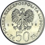 RR-, 50 złotych 1979, Mieszko I, DESTRUKT - DOUBLE DIE