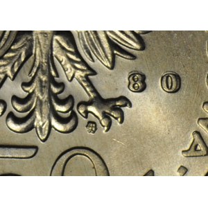 RR-, 50 złotych 1981, Bolesław Chrobry, DESTRUKT - DOUBLE DIE