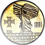 RRR-, 10 złotych 1971, Powstanie Śląski, PROOFLIKE, jedyne, pierwszy raz na Onebid