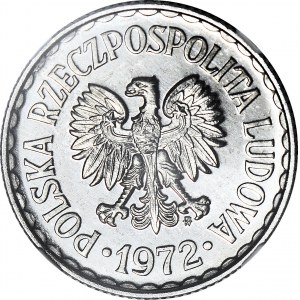 RR-, 1 złoty 1972 PROOFLIKE
