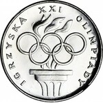 RR-, 200 złotych 1976 Igrzyska XXI Olimpiady, stempel lustrzany - CAMEO !