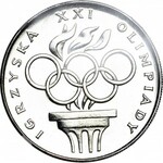 RR-, 200 złotych 1976 Igrzyska XXI Olimpiady MONTREAL, stempel lustrzany