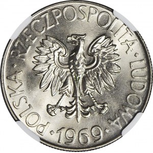 10 złotych 1969 Tadeusz Kościuszko, menniczy