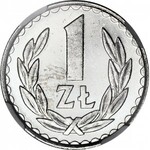 1 złoty 1983, świeży stempel