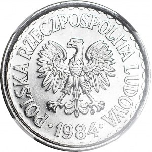 1 złoty 1984, świeży stempel